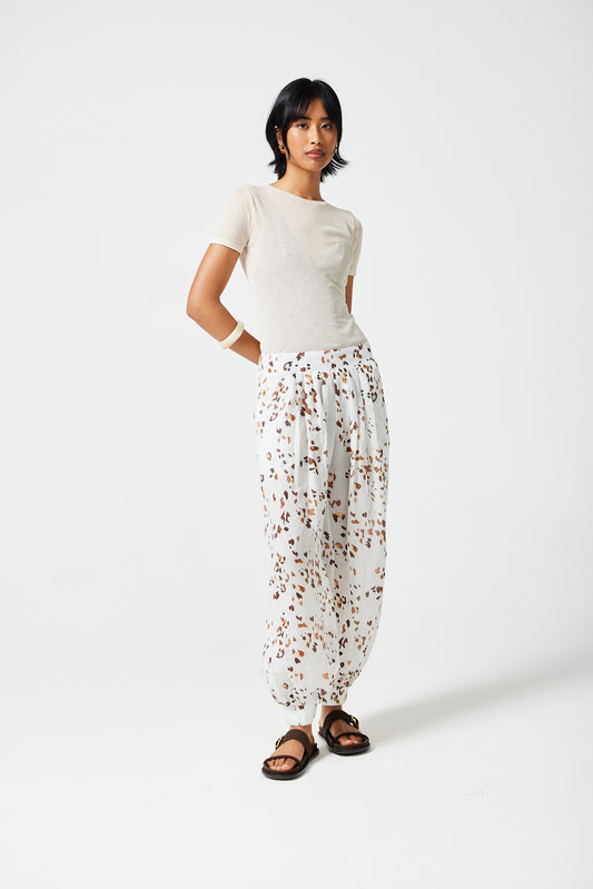 Laiza Linen Hareem Pant 1366