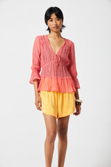 Hildie V Front Blouse