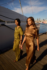 Lucea Fluid Evening Dress