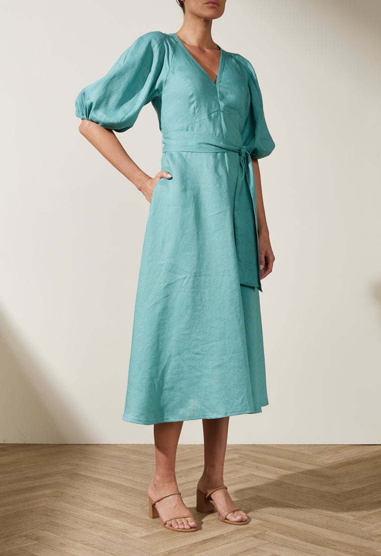 Jemima Linen Day Dress
